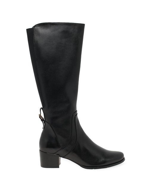 Regarde Le Ciel Black Jolene 22 (M) Knee High Boots