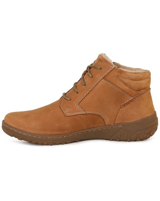 Josef Seibel Brown Ruby 54 Waterproof Ankle Boots