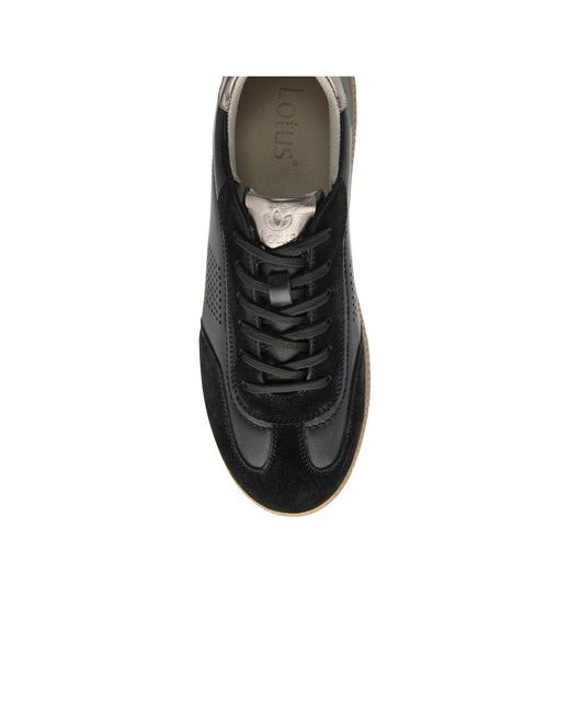 Lotus Black Frapporta Trainers