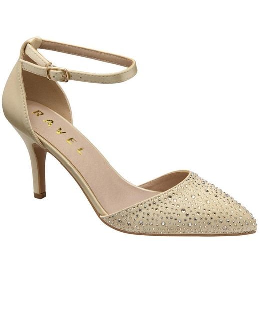 Ravel Metallic Hale Heeled Shoes