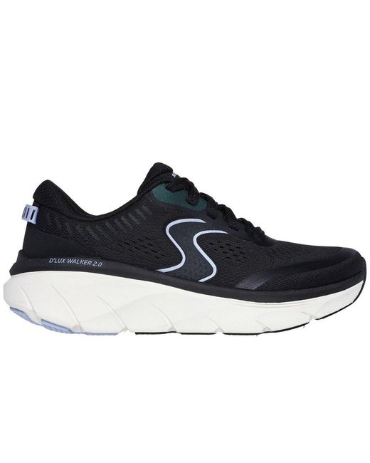 Skechers Black D&Apos;Lux Walker 2.0 Active Pace Trainers