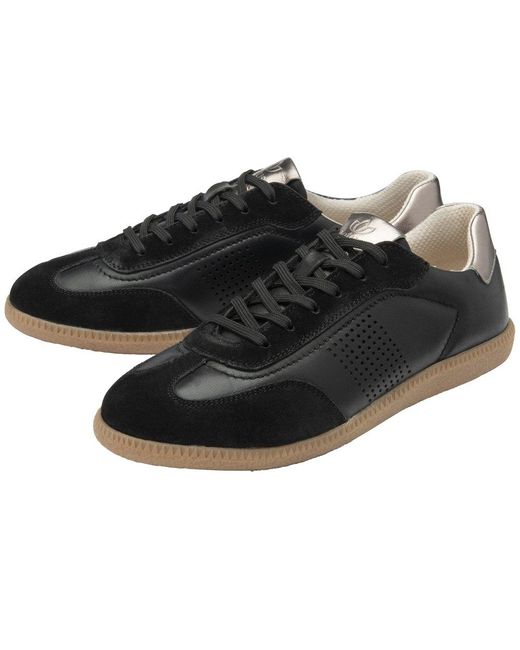 Lotus Black Frapporta Trainers