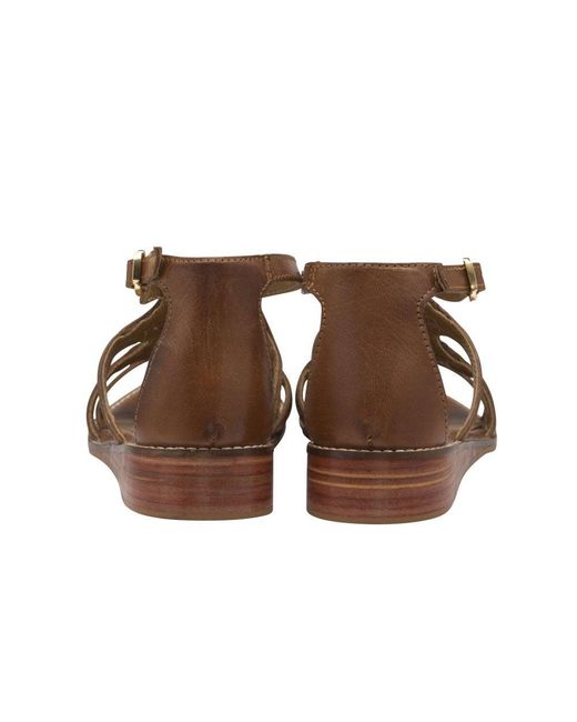 Ravel Brown Cardwell Low Heeled Sandals