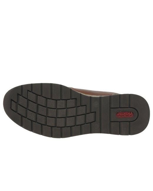 Rieker Brown Emery Trainers for men