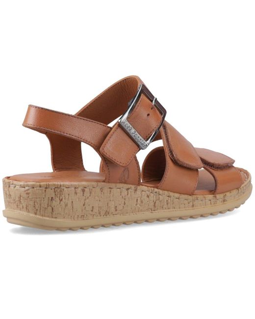 Hush Puppies Brown Eliana Sandals
