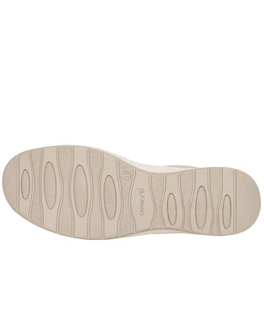 Caprice White Direction Trainers