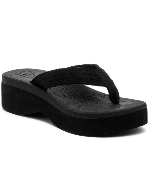 Rocket Dog Black Tizzy Webbing Sandals