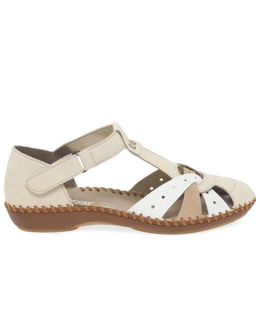 Rieker Metallic Maria Sandals