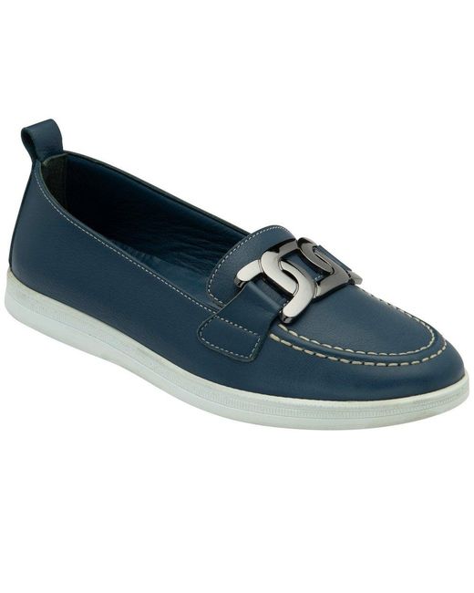 Lotus Blue Magali Loafers