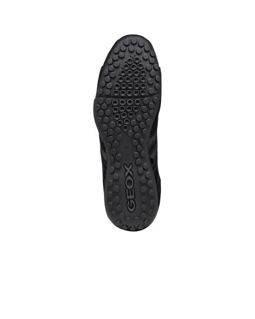 Geox Black U Snake Original Trainers for men