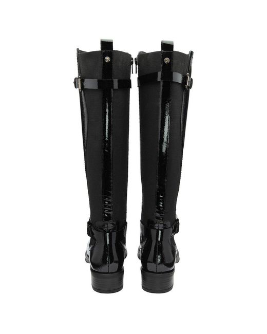 Ravel Black Eildon Knee High Boots