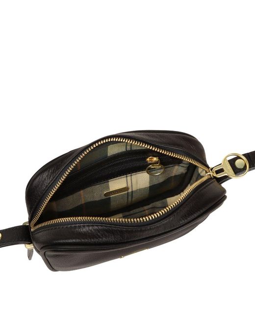 Barbour Black Daphne Crossbody Bag