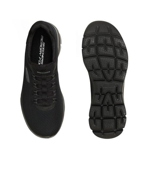 Skechers Black Summits Plus Trainers