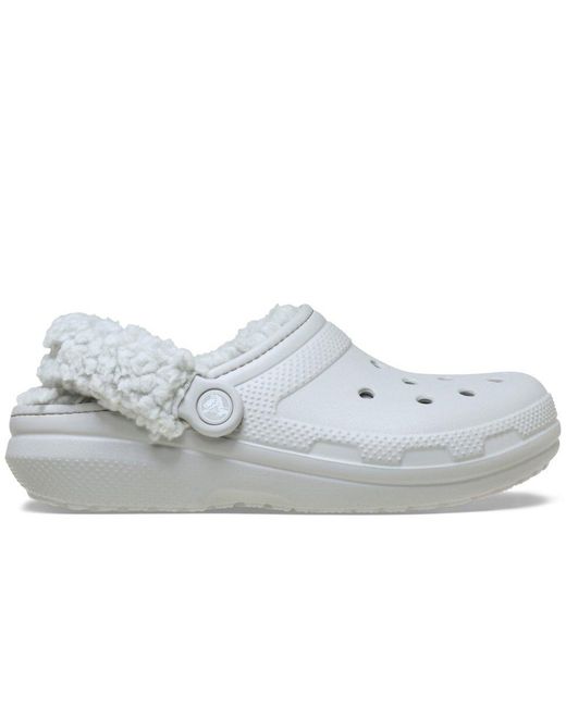 CROCSTM Black Classic Fleece Lined Clog for men