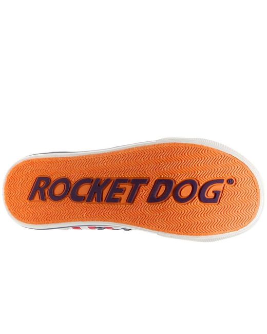 Rocket Dog Pink Jazzin Plus Monroe Trainers