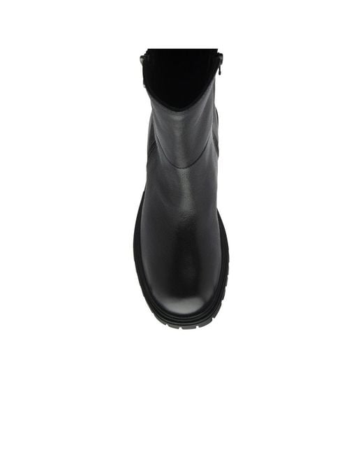 Lotus Black Marissa Ankle Boots
