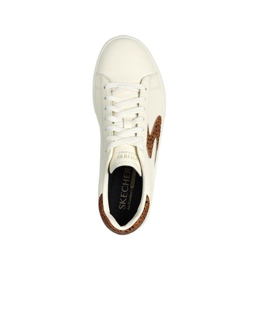 Skechers White Eden Lx Feeling Fierce Trainers Size: 3