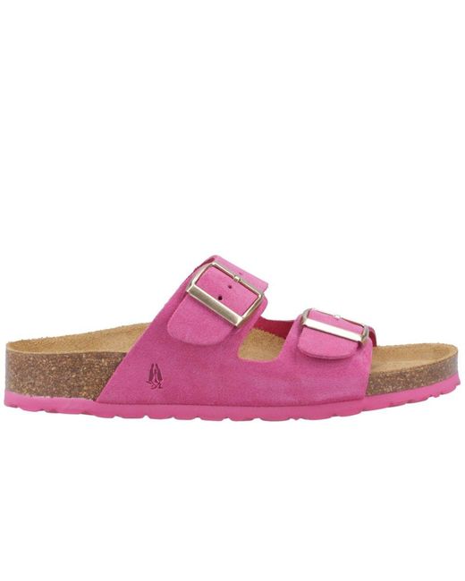 Hush Puppies Pink Brixley Mules