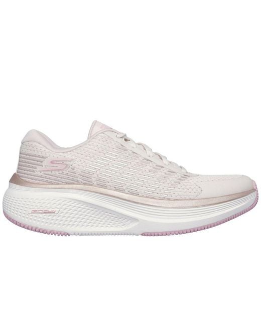 Skechers White Go Run Elevate 2.0 Trainers