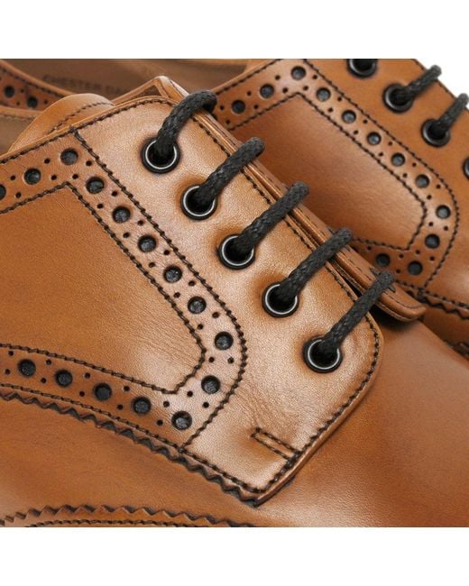 Loake Brown Loake Chester Brogue for men