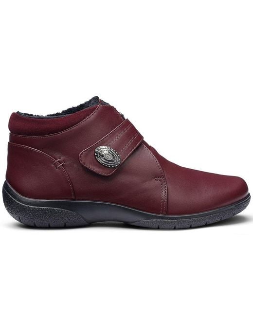 Hotter Red Muse Extra Wide Ankle Boots