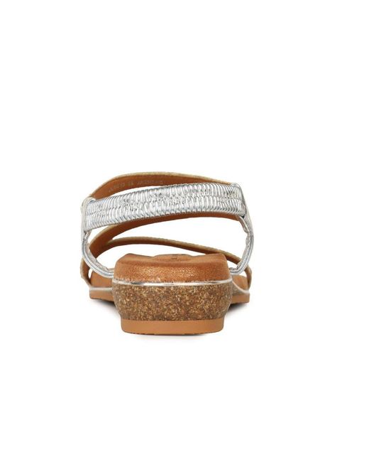 Lunar (GRS) Metallic Jazmine Sandals