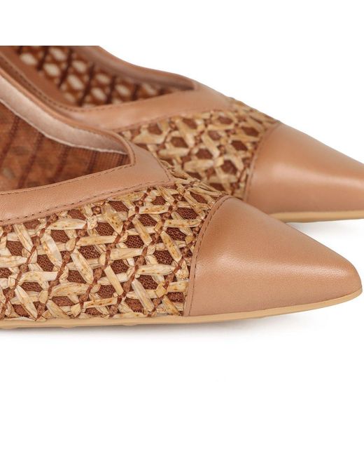 Hispanitas Brown Giorgia Open Court Shoes