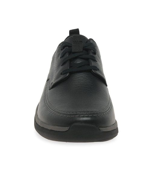 Clarks Garratt Street Casual Shoes in Black for Men | Lyst Australia