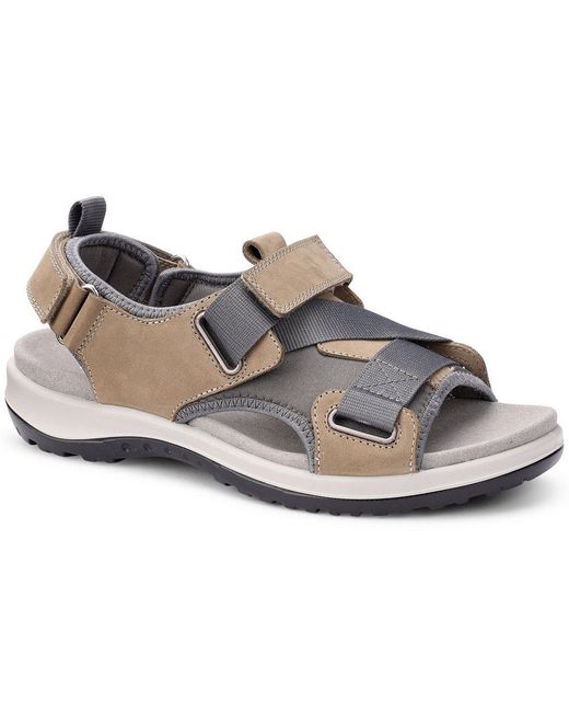 Hotter Gray Pursue Sandals