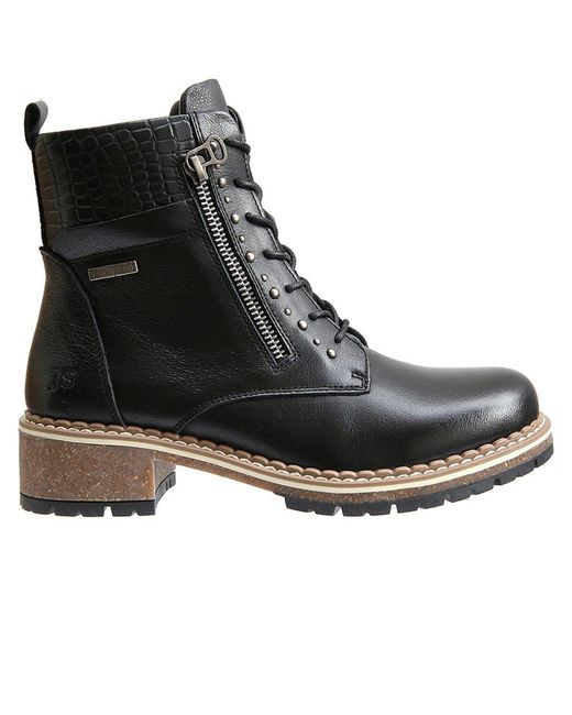 Josef Seibel Black Waylynn 02 Ankle Boots