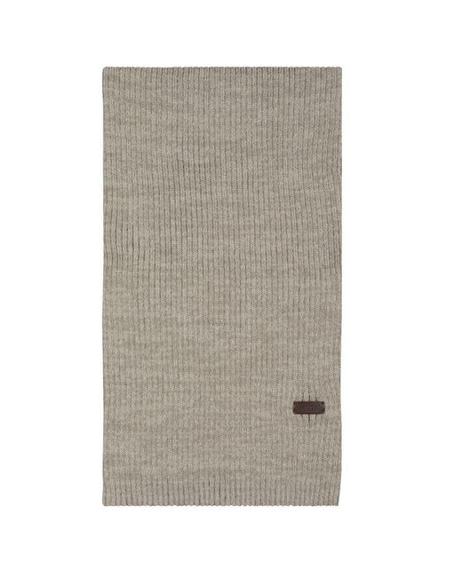 Barbour Gray Crimdon Hat &Amp; Scarf Set