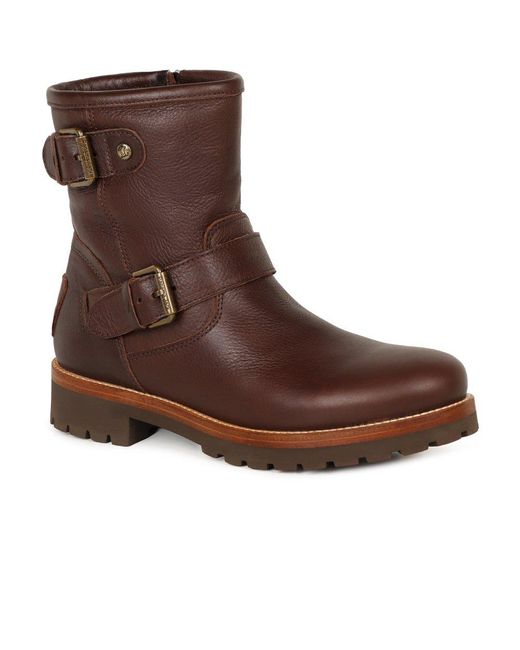 Panama Jack Brown Felina Igloo Boots