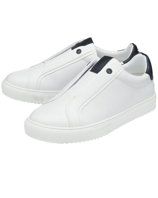 Lotus White Leon Trainers