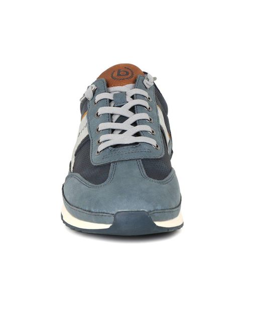 Bugatti Blue Ripple Trainers for men
