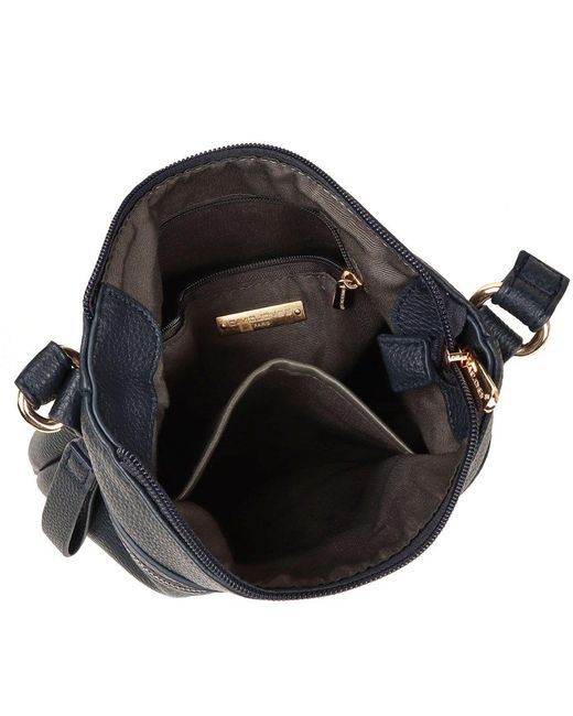 David Jones Black Boat Ii Messenger Bag