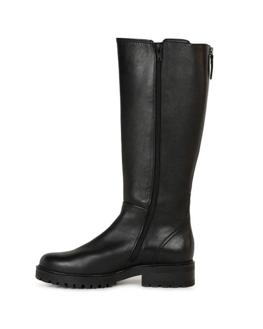 Gabor Black Fizzy L Knee High Boots