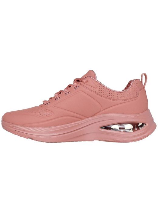 Skechers Pink Skech-Air Meta Extraordinaire Trainers