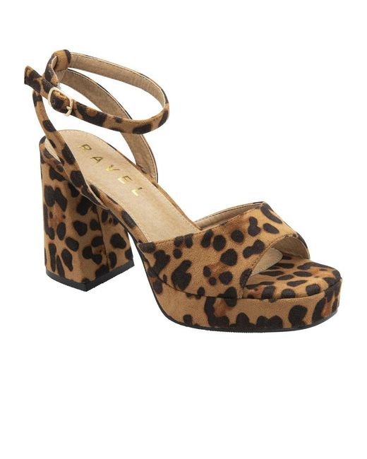 Ravel Brown Surina Sandals