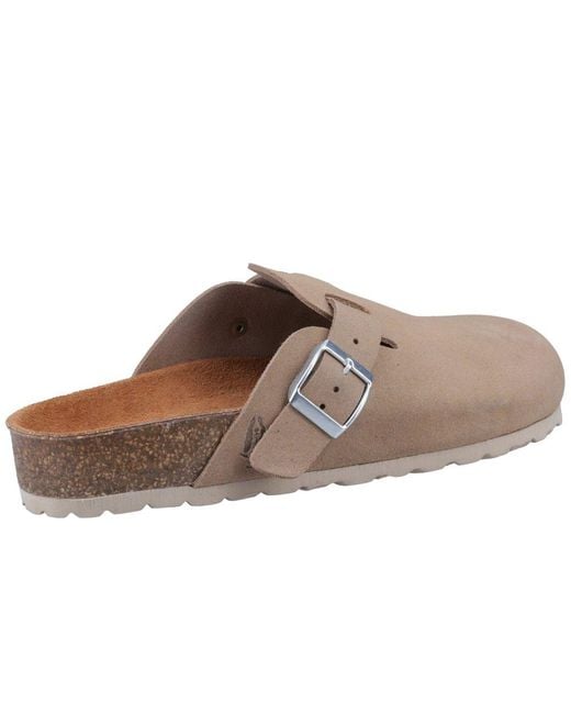 Hush Puppies Brown Bailey Mule Sandals