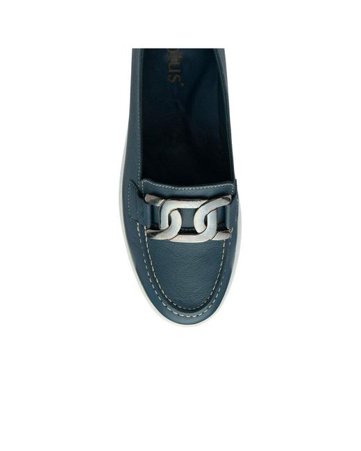 Lotus Blue Magali Loafers