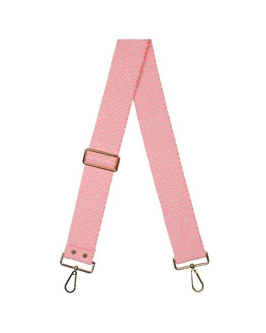 Elie Beaumont Pink Crossbody Bag Strap