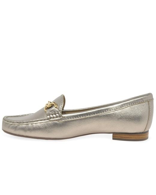 Charles Clinkard Gray Sunny Moccasins