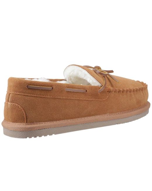 Hush Puppies Brown Abraham Slipper for men