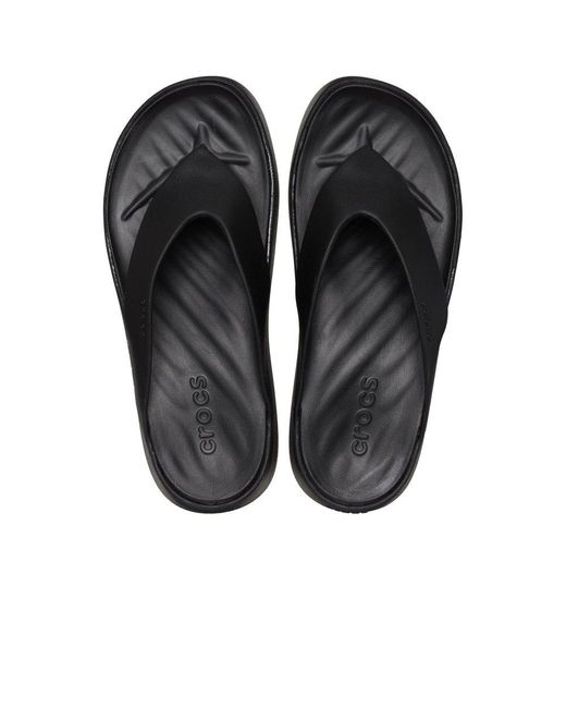 CROCSTM Black Getaway Platform Flip Sandals