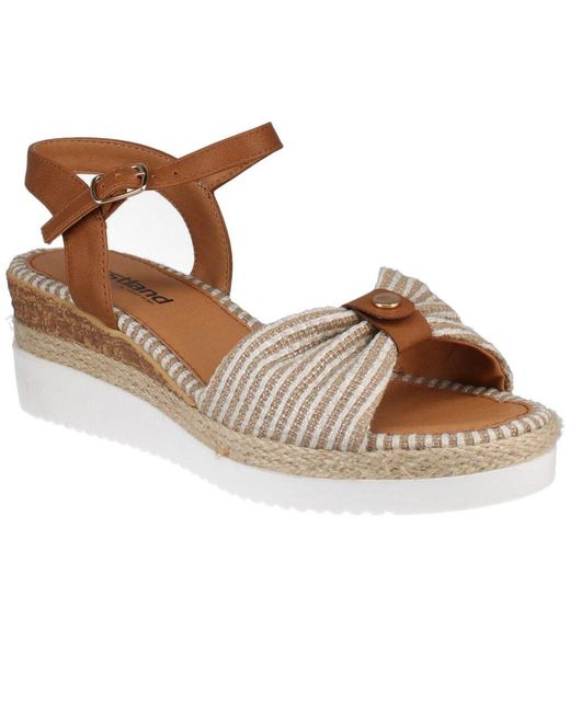 Westland Brown Espi 01 Wedge Sandals Size: 3