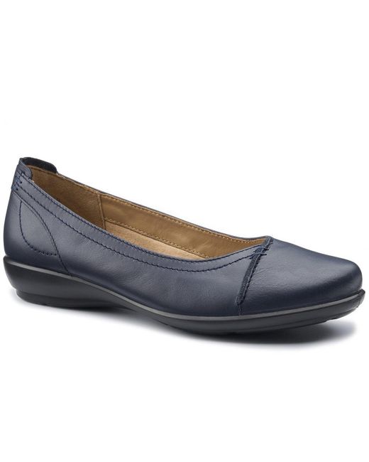 Hotter Blue Robyn Ii Extra Wide Pumps