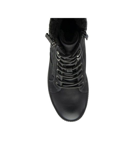 Lotus Black Penrithe Ankle Boots
