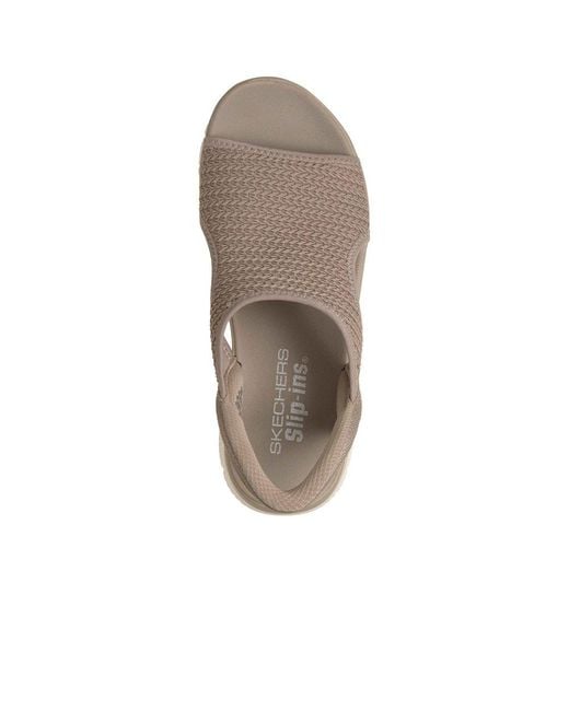 Skechers Gray Summits Sweetly Evolved Sandals