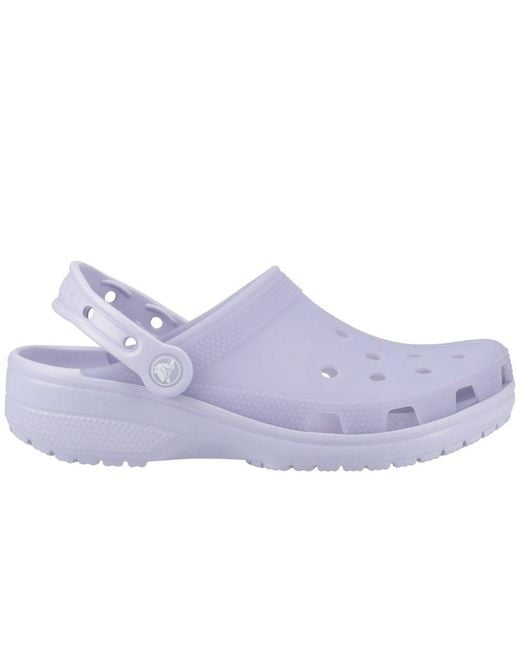 CROCSTM Blue Classic Frosted Clogs