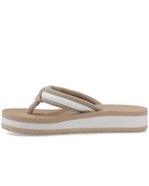 Rocket Dog Brown Monica Nylon Pu Sandals